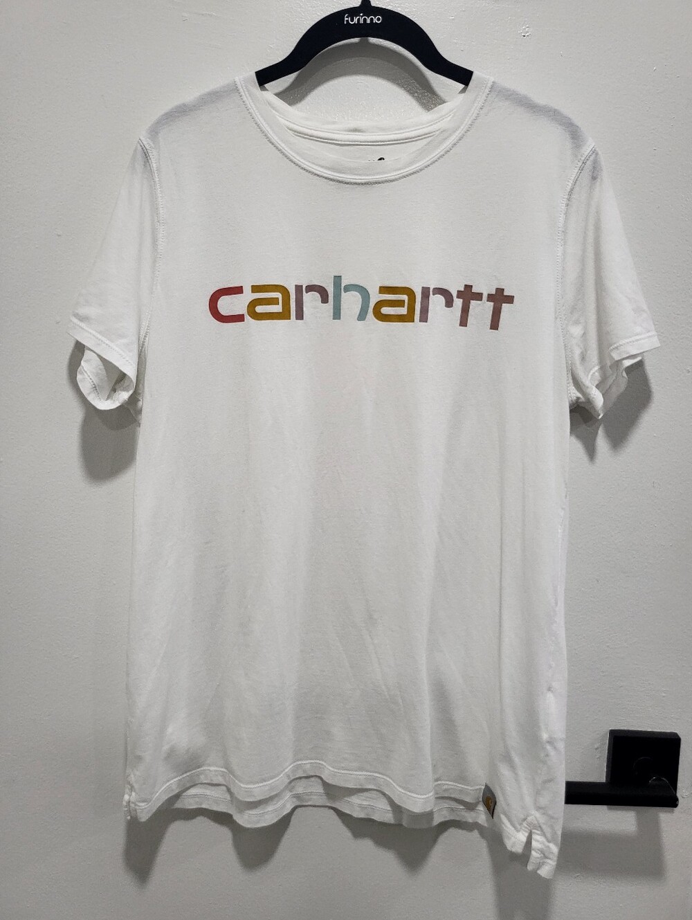 NWOT Carhartt Logo Tee - Size Juniors Large (12-14)
